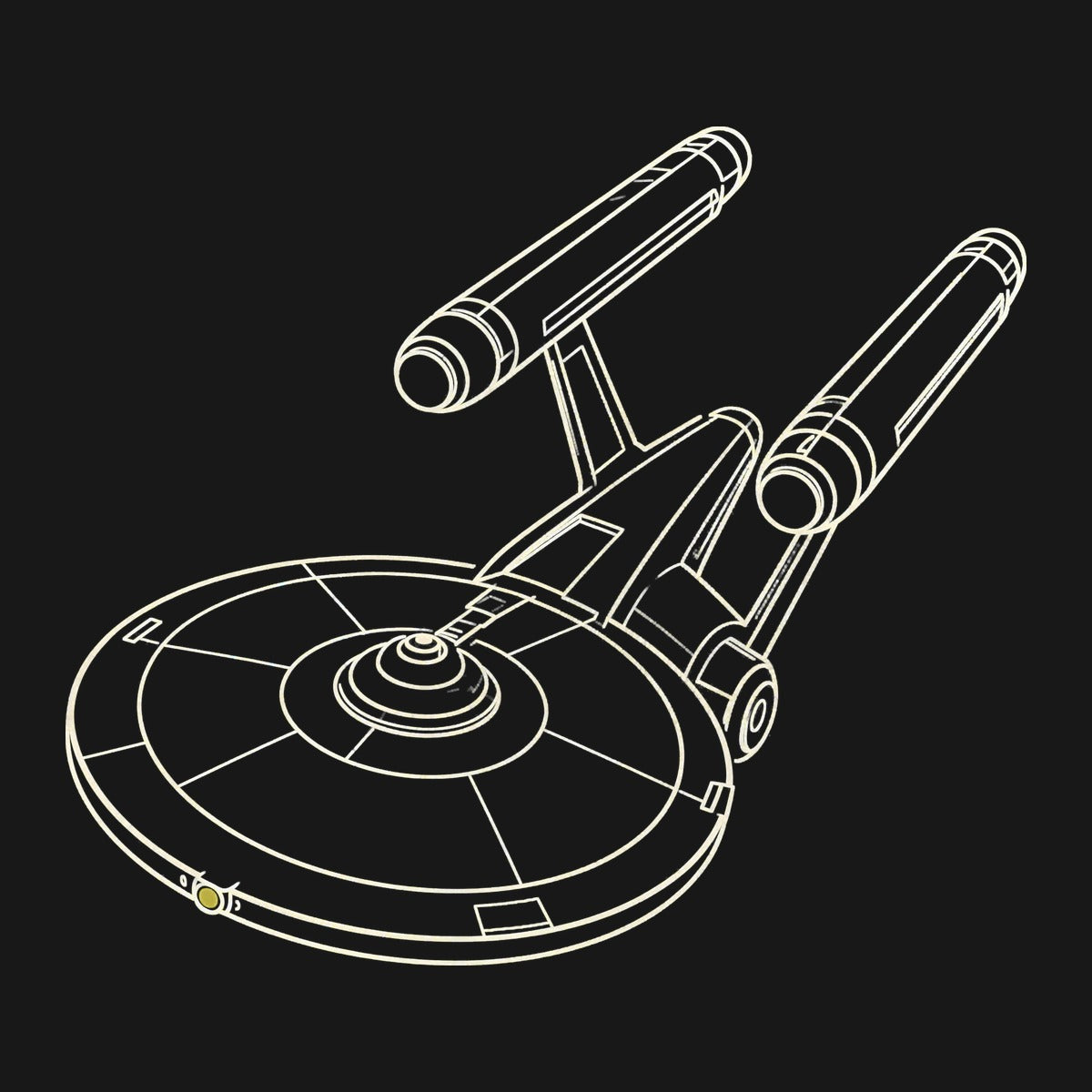 Registry SEPP-4419 | Retro Space Opera Tee design artwork