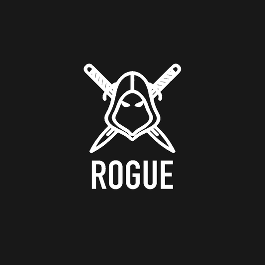 Rogue | TTRPG Class Embroidered Patch design artwork