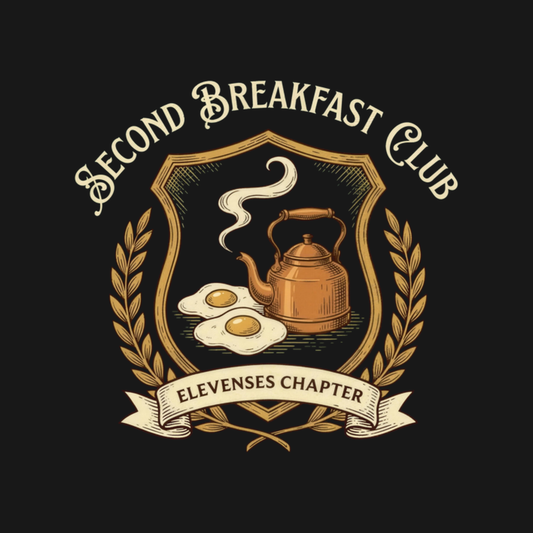 Second Breakfast Club (Elevenses Chapter) | Fantasy Fan Tee design artwork