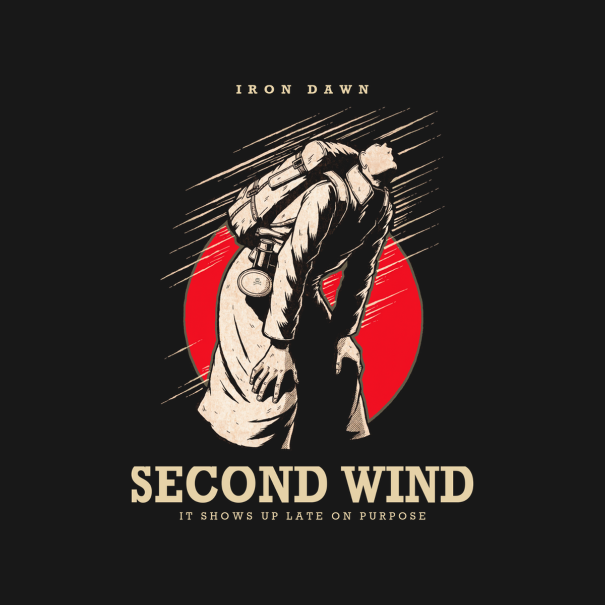 Second Wind | Iron Dawn Tee design artwork