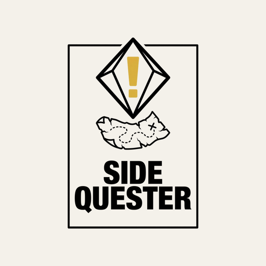 Side Quester | Gamer Tee design artwork