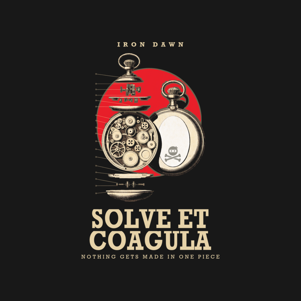 Solve et Coagula | Iron Dawn Alchemy Tee design artwork