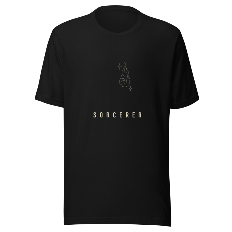 Sorcerer | TTRPG Class Line - Black