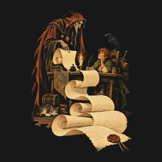 Terms of the Contract | Retro Fantasy design artwork