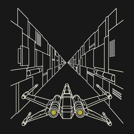 The Channel | Retro Space Opera Tee design artwork