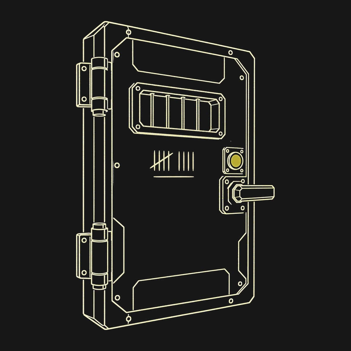 The Kindling, Cell Nine | Retro Space Opera Tee design artwork