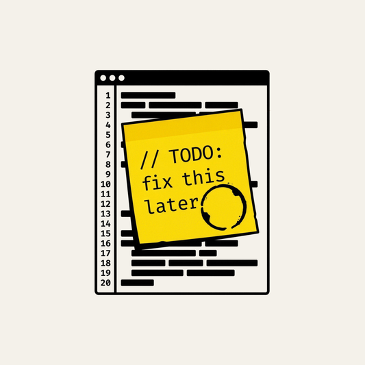 // TODO: Fix This Later | Programmer Tee design artwork