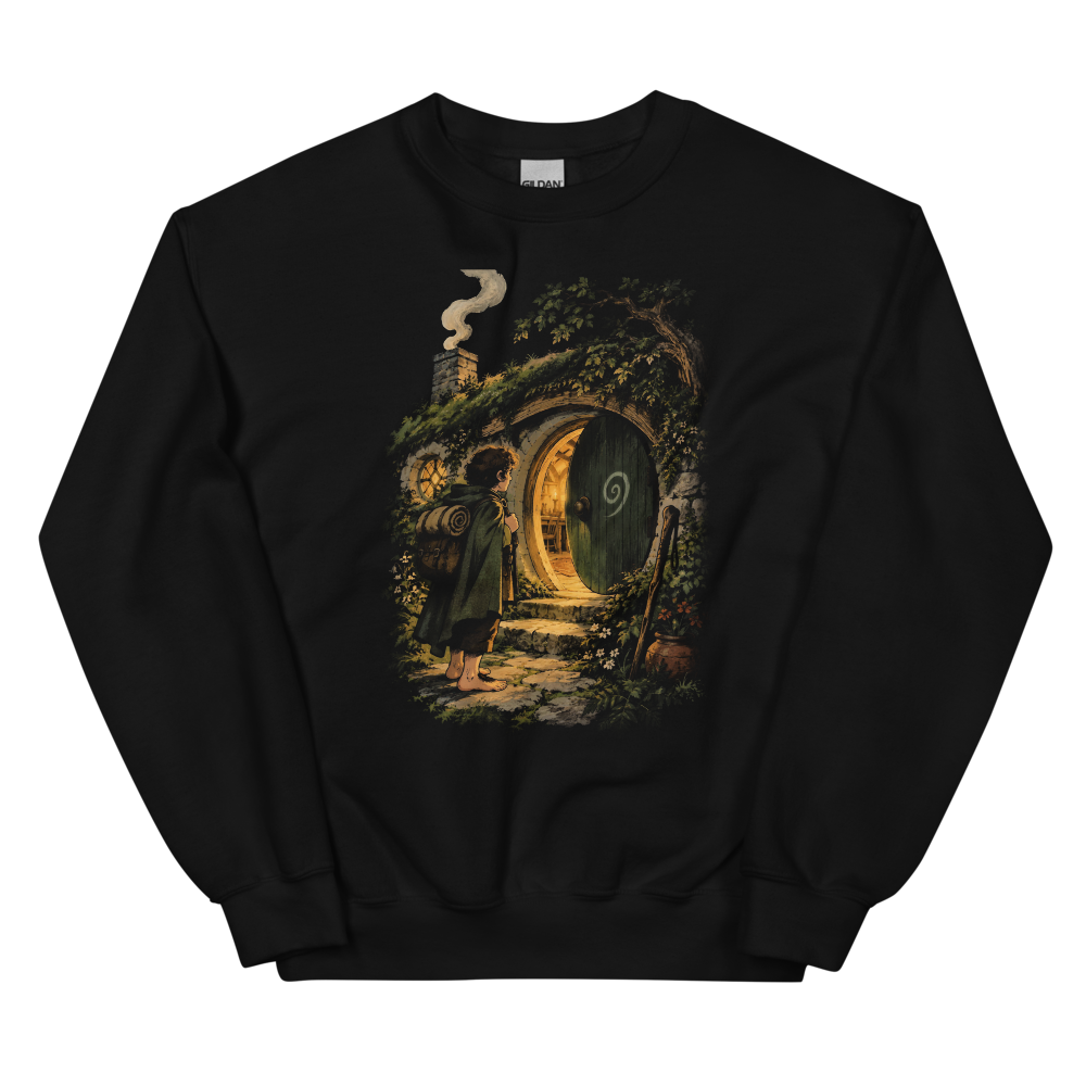 Burglar for Hire | Retro Fantasy - Crewneck Black
