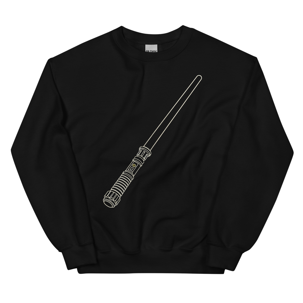 The Laser Sword | Retro Space Opera - Crewneck Black
