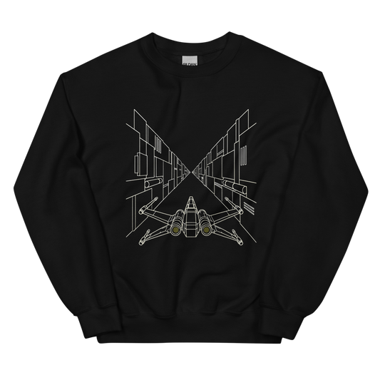 The Channel | Retro Space Opera Tee - Crewneck Black