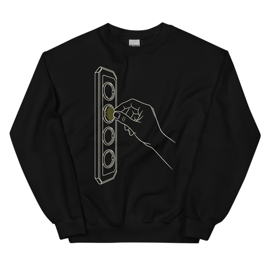 Pattern Nine | Retro Space Opera Tee - Crewneck Black