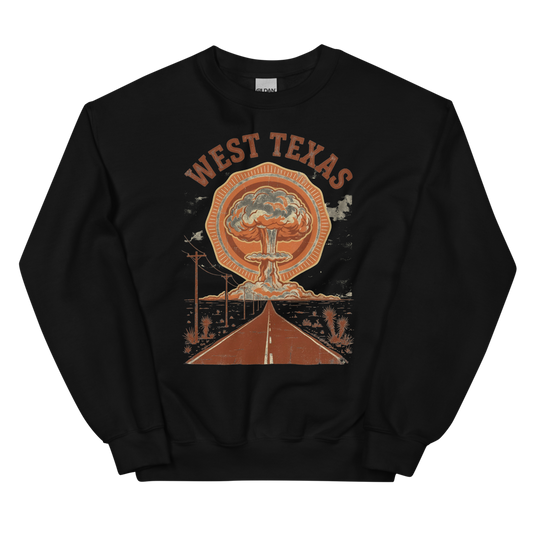 West Texas | Desert Highway Tee - Crewneck Black