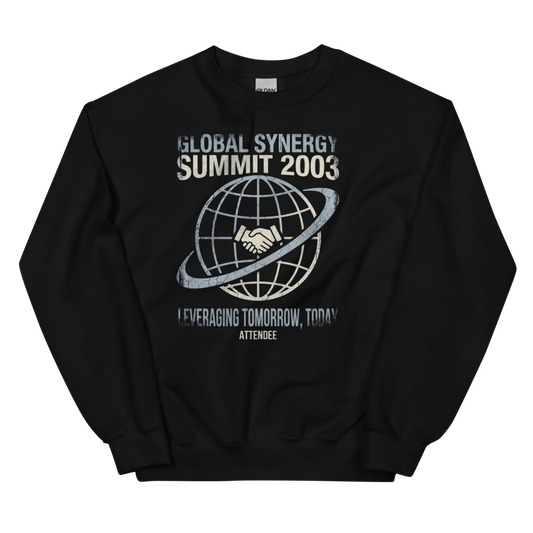 Global Synergy Summit 2003 | Vintage Conference Tee - Crewneck Black