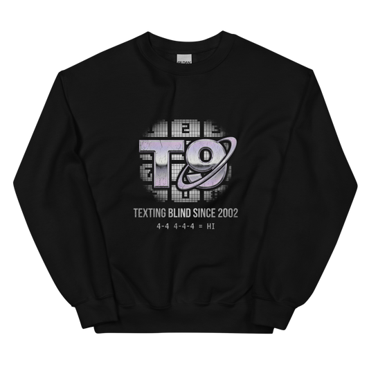 T9 Forever | Y2K Nostalgia Tee - Crewneck Black