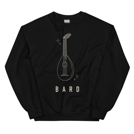 Bard | TTRPG Class Line - Crewneck Black