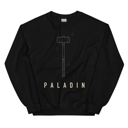Paladin | TTRPG Class Line - Crewneck Black