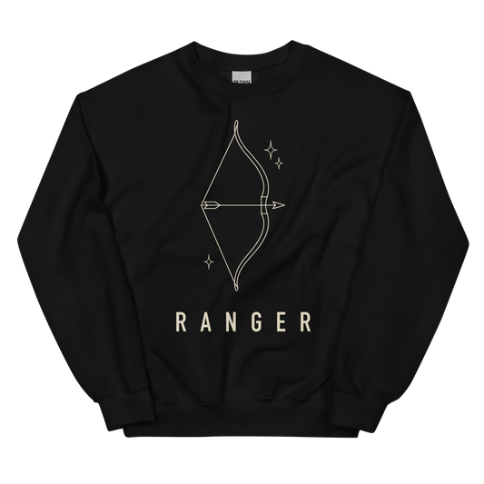 Ranger | TTRPG Class Line - Crewneck Black
