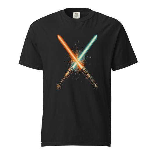 The Laser Sword | Retro Space Opera Tee - Black