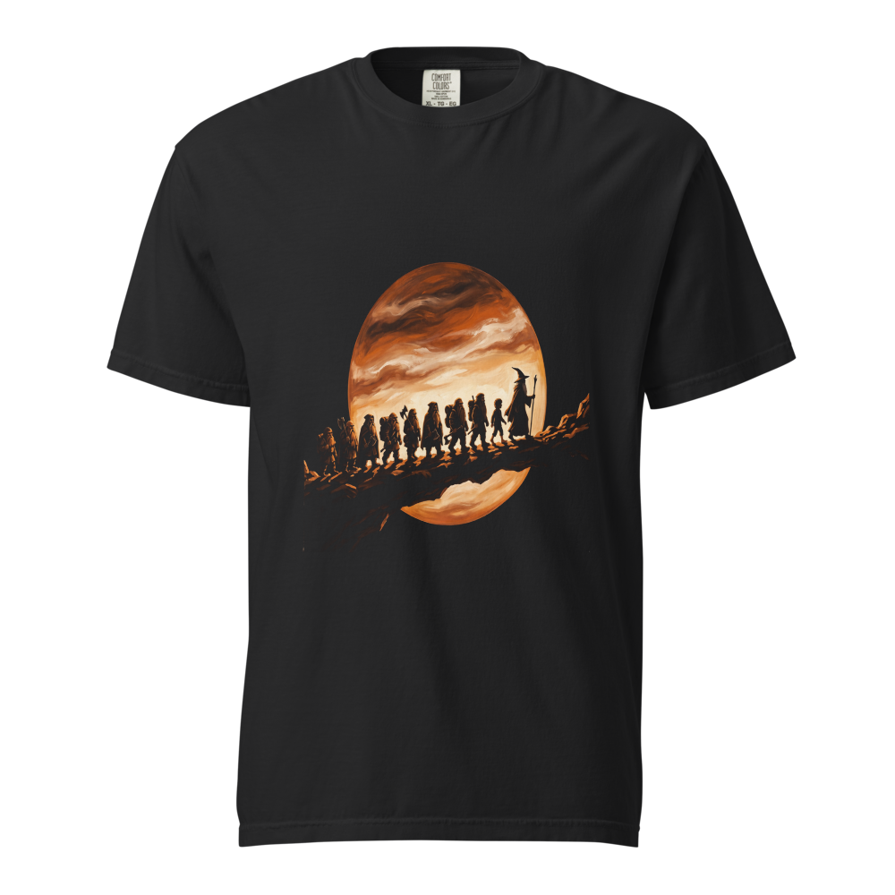 Thirteen and One | Retro Fantasy Tee - Black