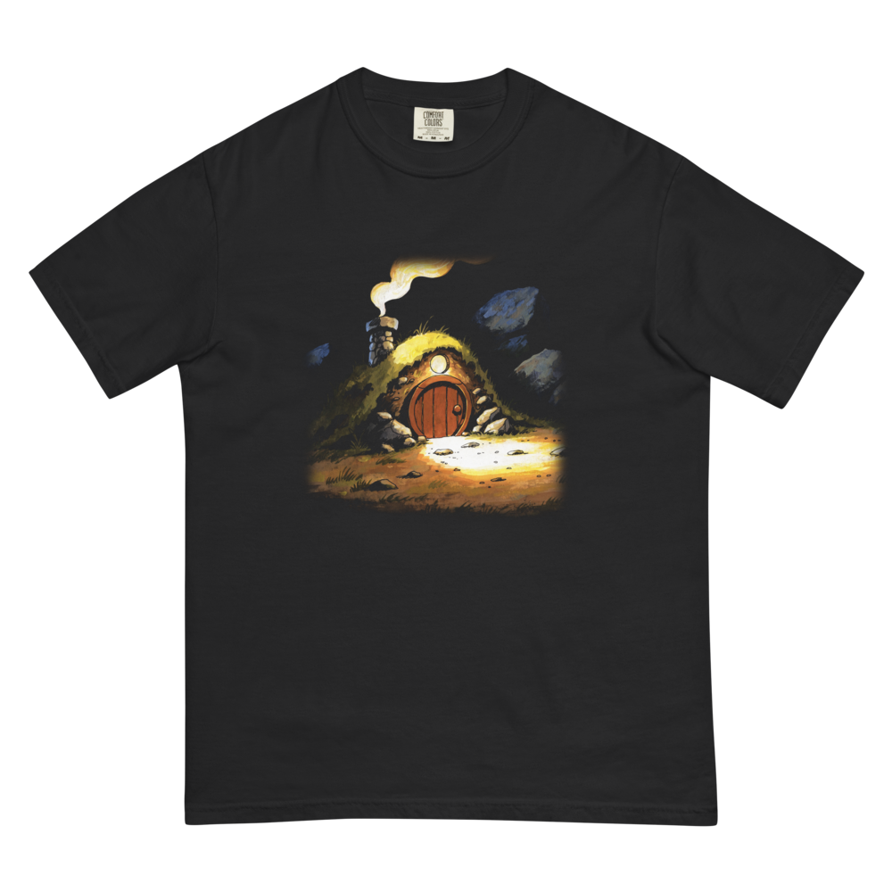 Burglar for Hire | Retro Fantasy Tee - Black