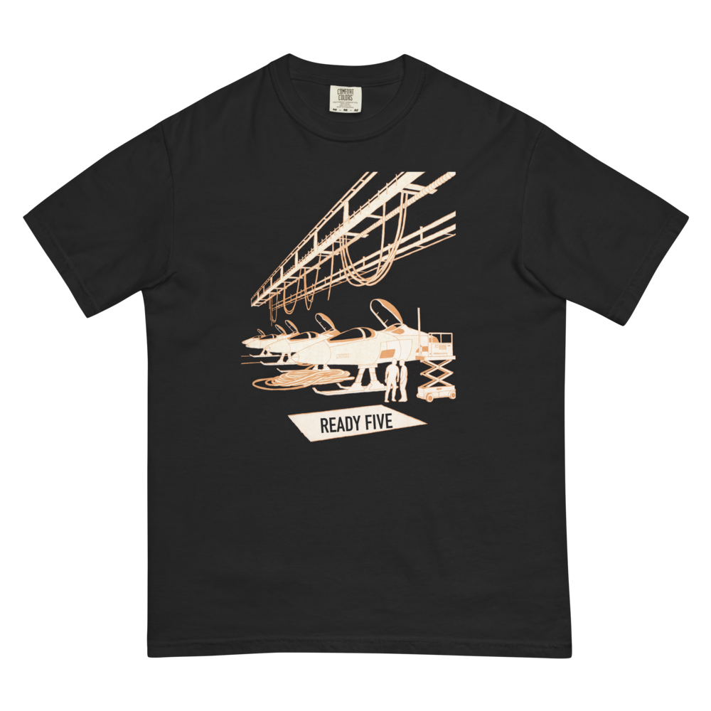 Ready Five | Retro Space Opera Tee - Black