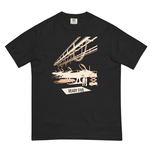 Ready Five | Retro Space Opera Tee - Black