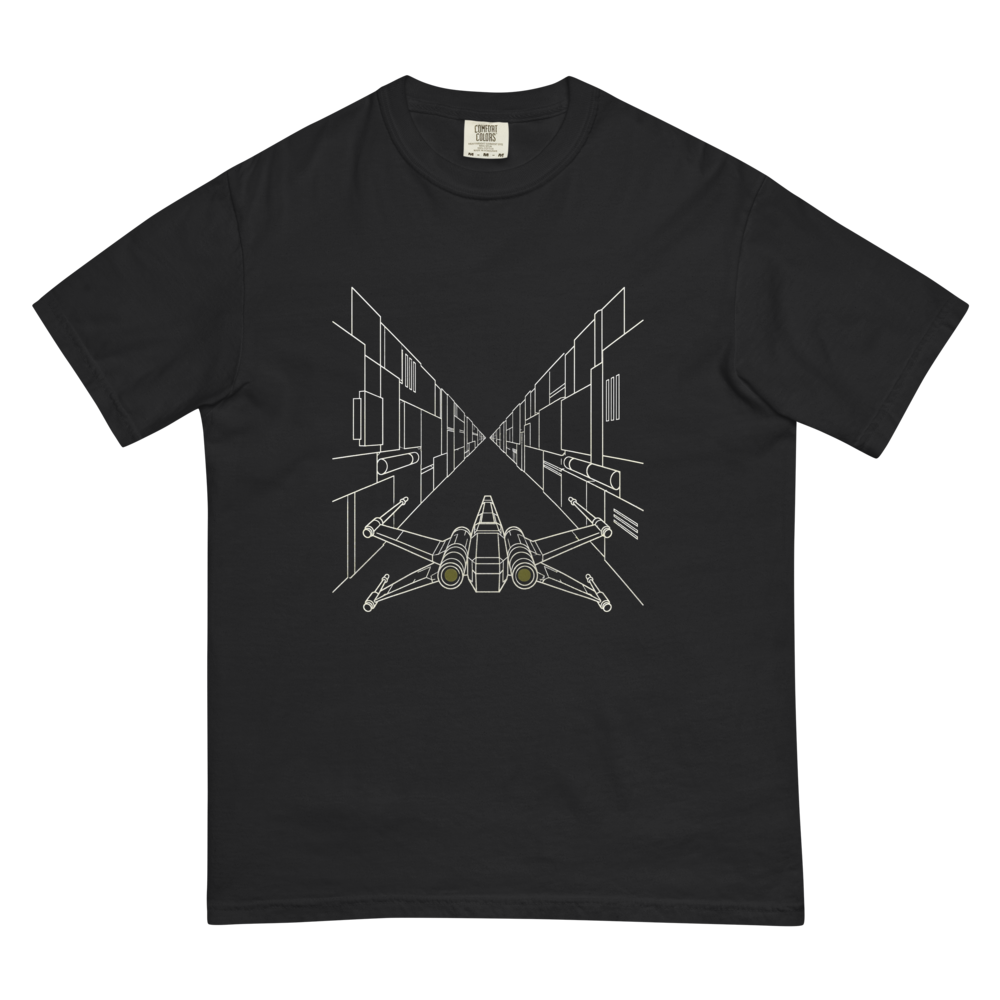 The Channel | Retro Space Opera Tee - Black