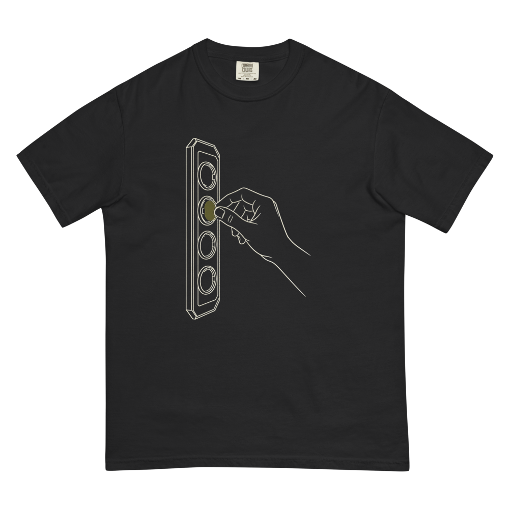 Pattern Nine | Retro Space Opera Tee - Black