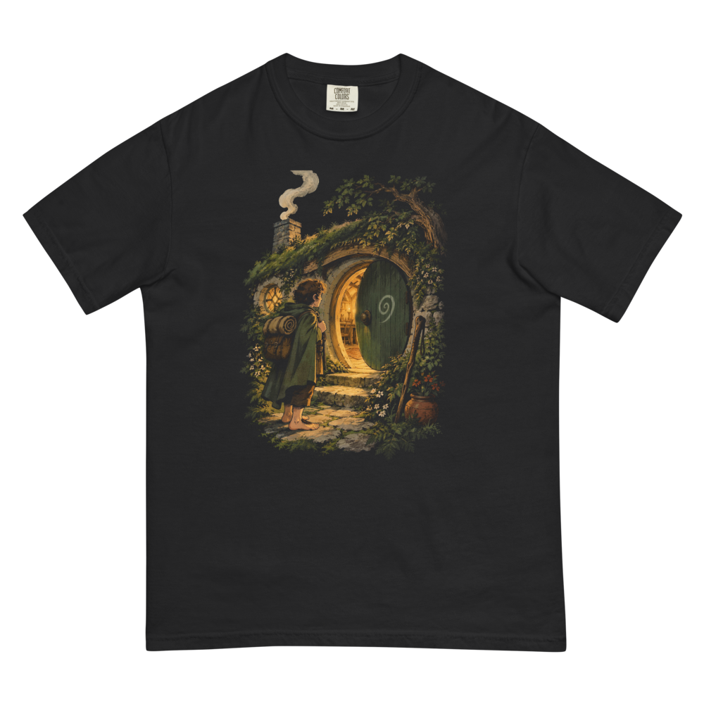 Burglar for Hire | Retro Fantasy - Tee Black (artwork corrected)