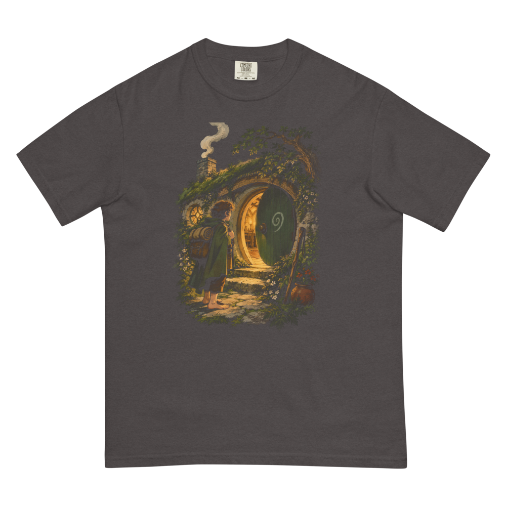 Burglar for Hire | Retro Fantasy - Tee Graphite (artwork corrected)