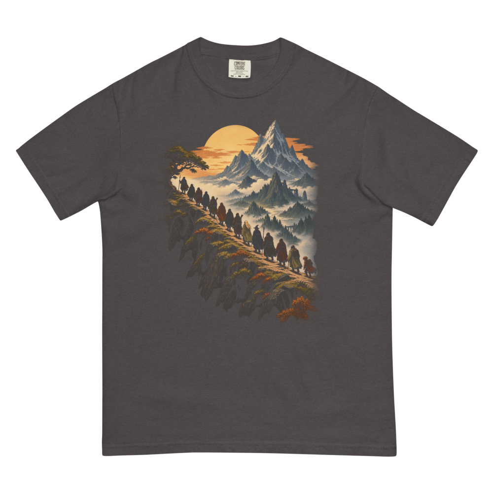 Thirteen and One | Retro Fantasy - Tee Graphite (artwork corrected)