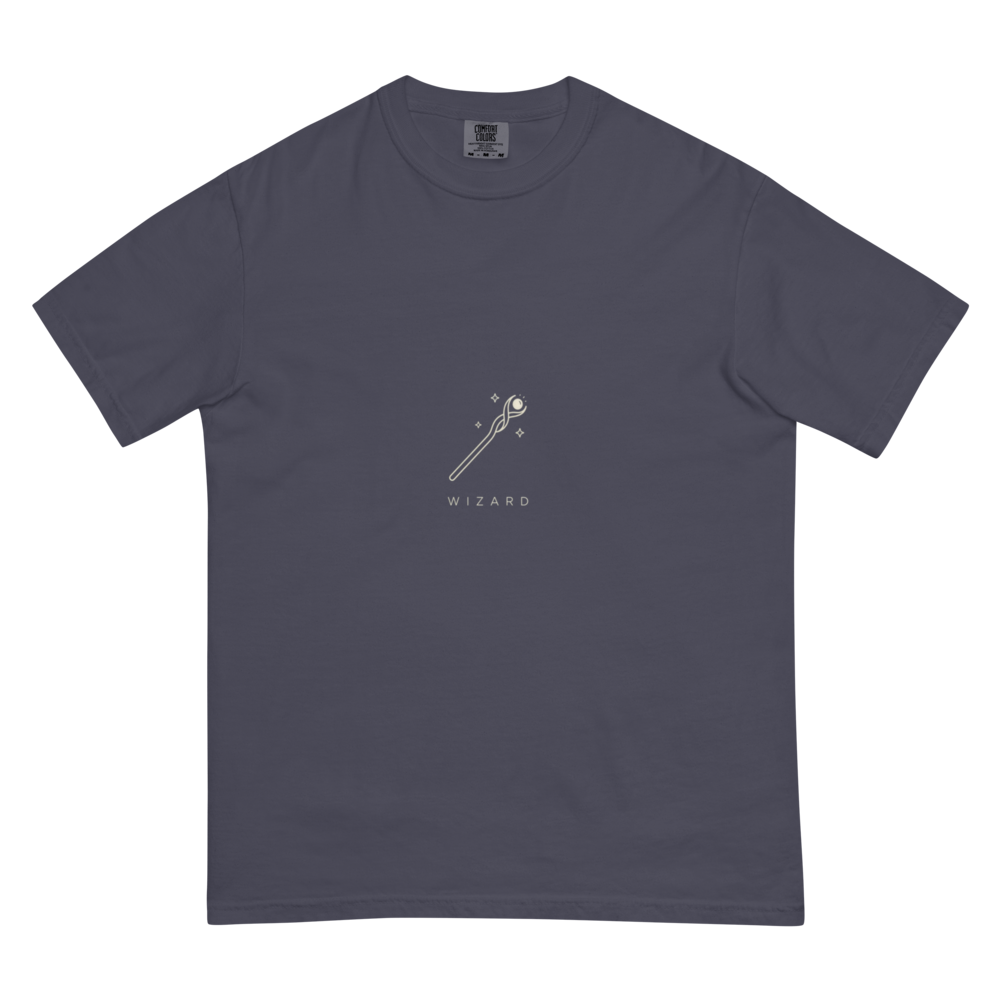 Wizard | TTRPG Class Line - Heavyweight (Comfort Colors 1717) Navy