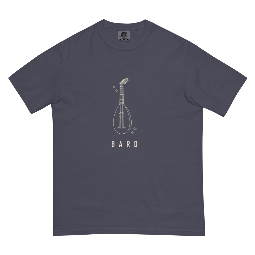 Bard | TTRPG Class Line - Heavyweight (Comfort Colors 1717) Navy