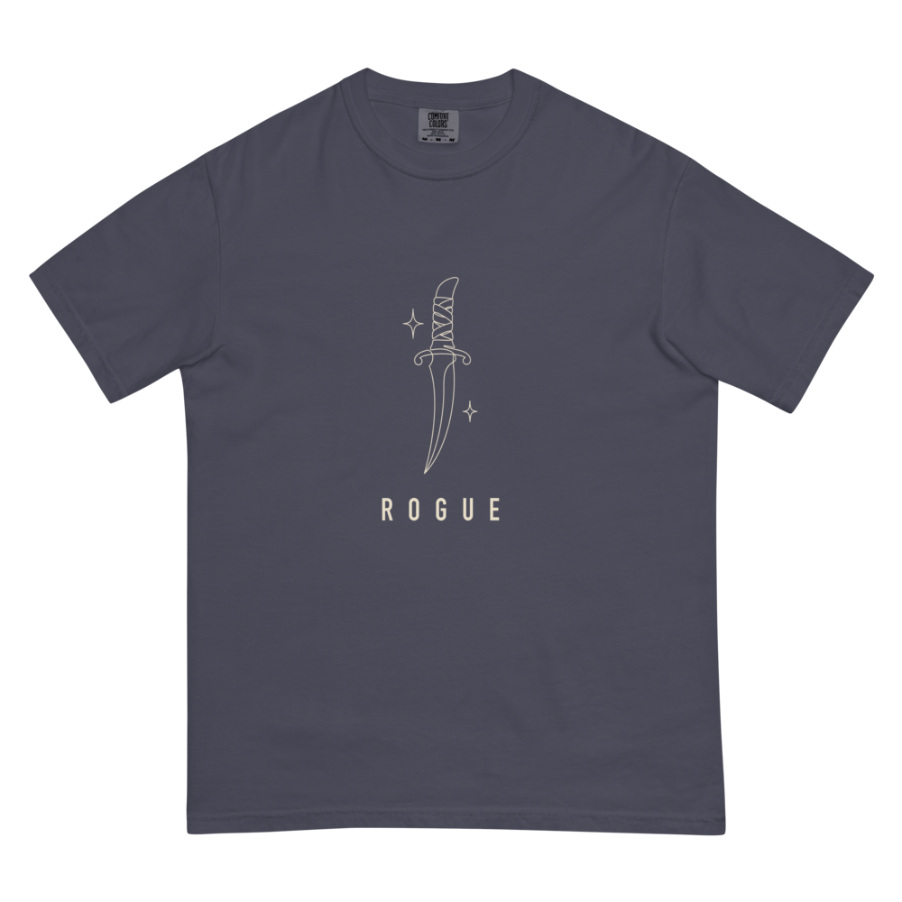 Rogue | TTRPG Class Line - Heavyweight (Comfort Colors 1717) Navy