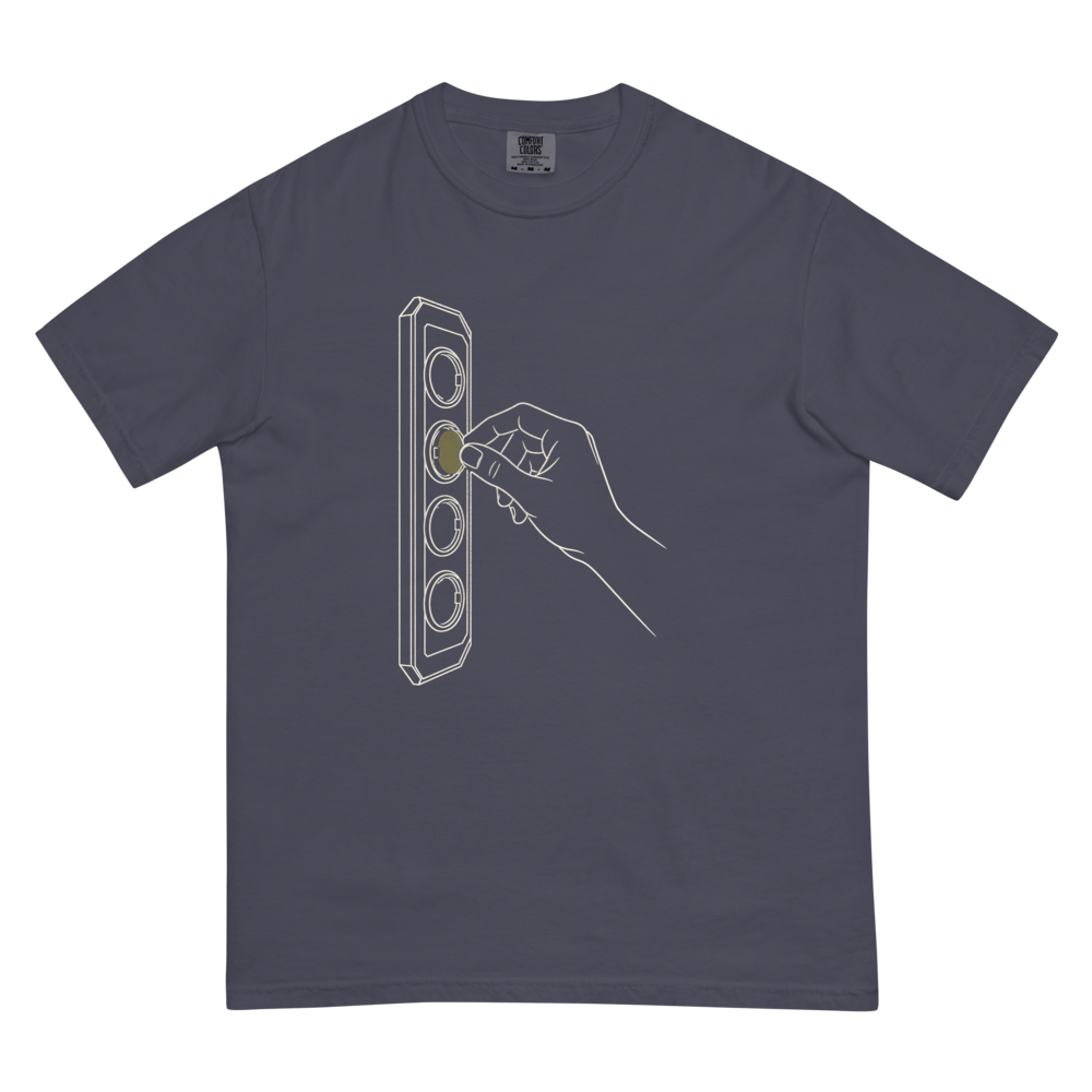 Pattern Nine | Retro Space Opera Tee - Navy