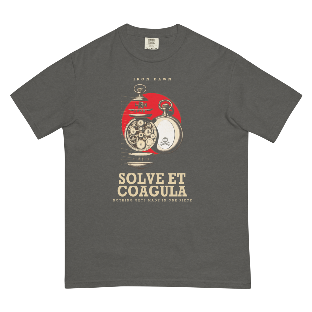 Solve et Coagula | Iron Dawn Alchemy Tee - Pepper