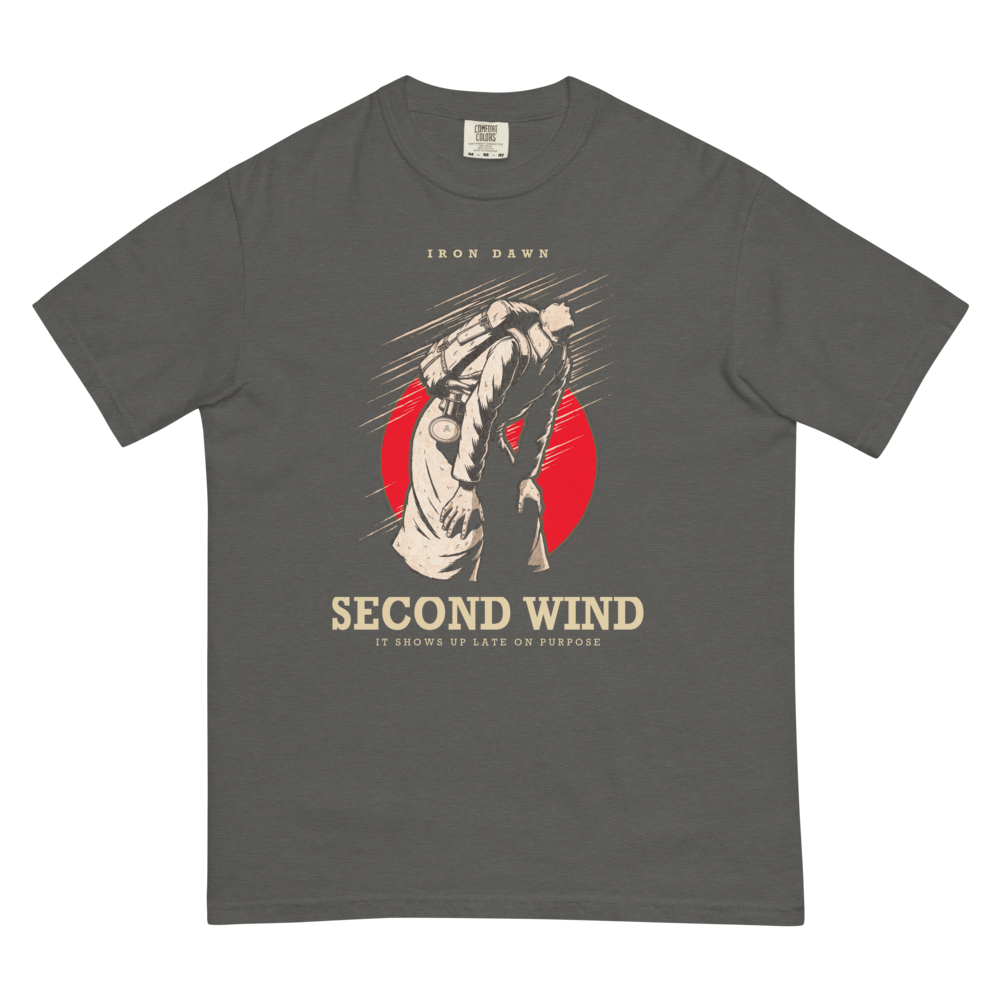 Second Wind | Iron Dawn Tee - Pepper