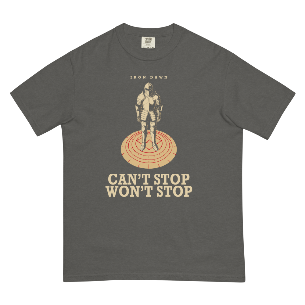 Can’t Stop, Won’t Stop | Iron Dawn Alchemy Tee - Pepper