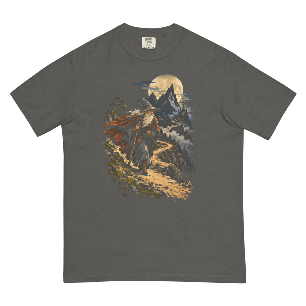 The Wandering Wizard | Retro Fantasy - Tee Pepper (artwork corrected)