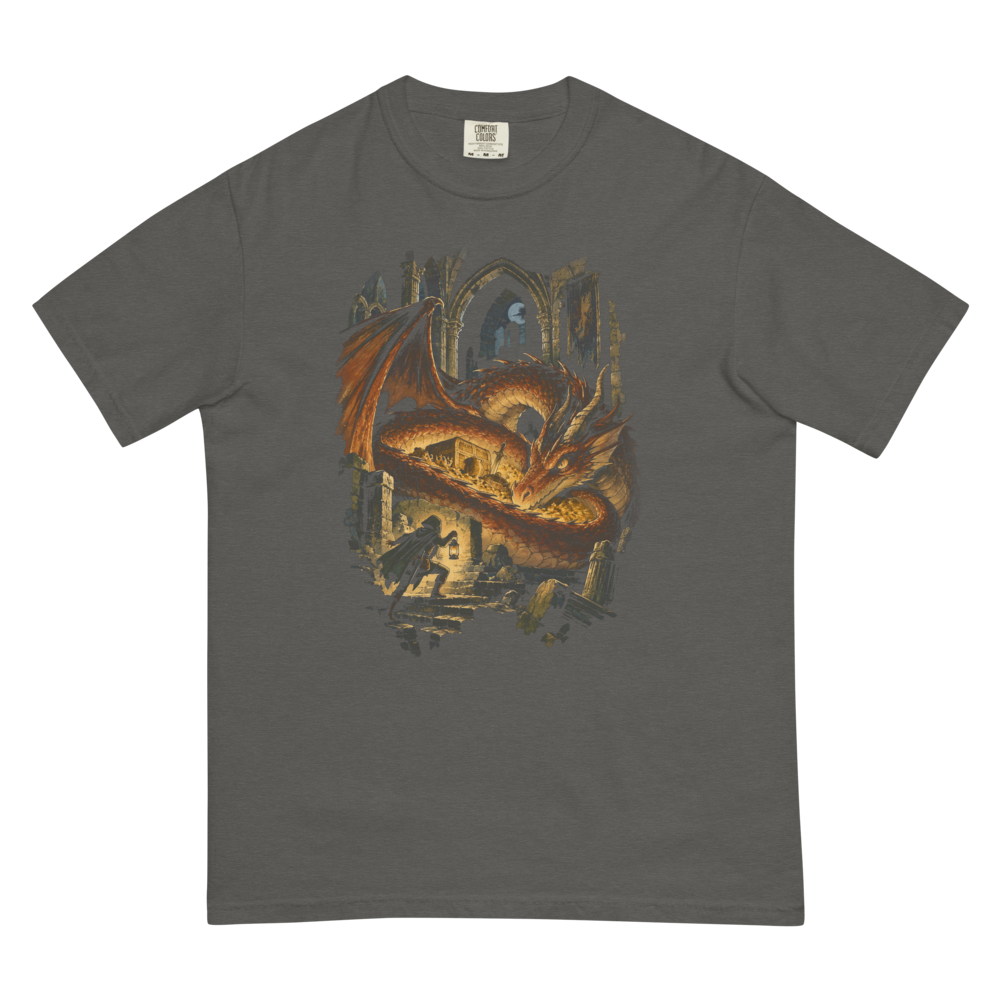 Where the Gold Sleeps | Retro Fantasy - Tee Pepper (artwork corrected)