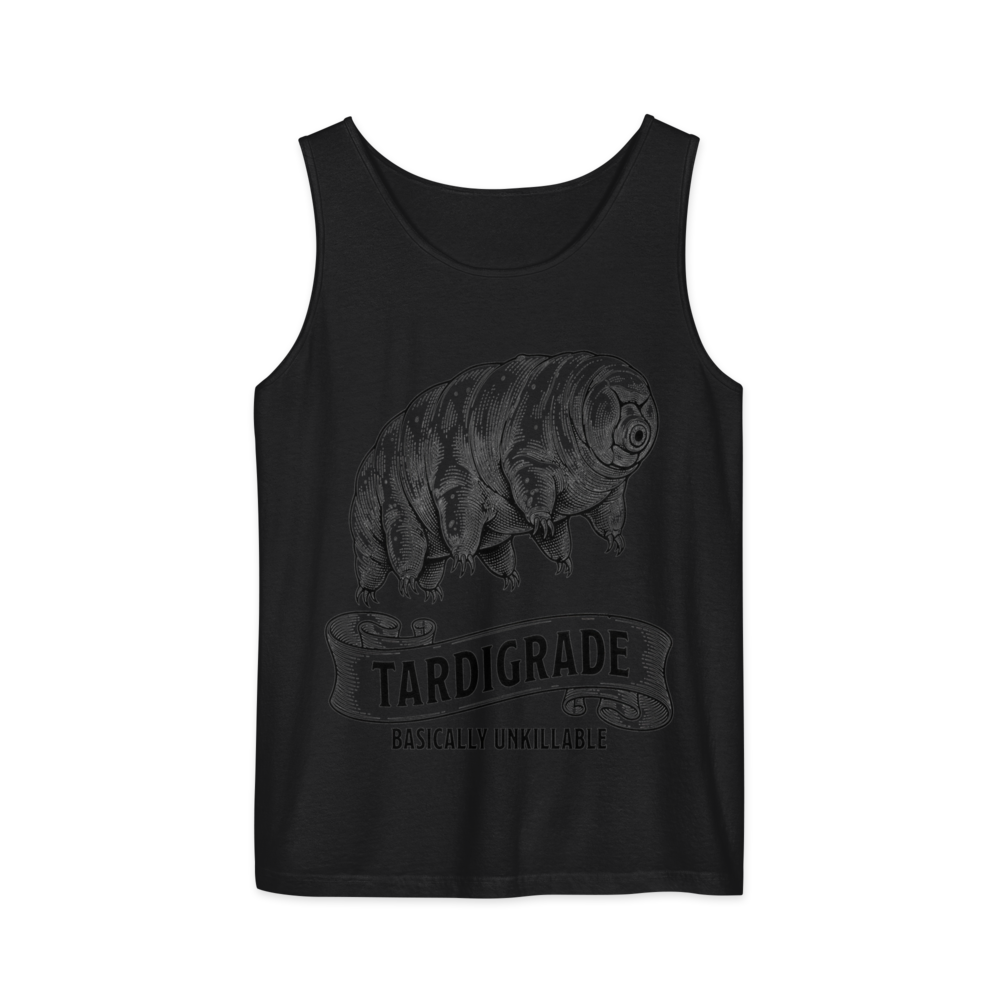 Tardigrade: Basically Unkillable | Vintage Science - Tank Black