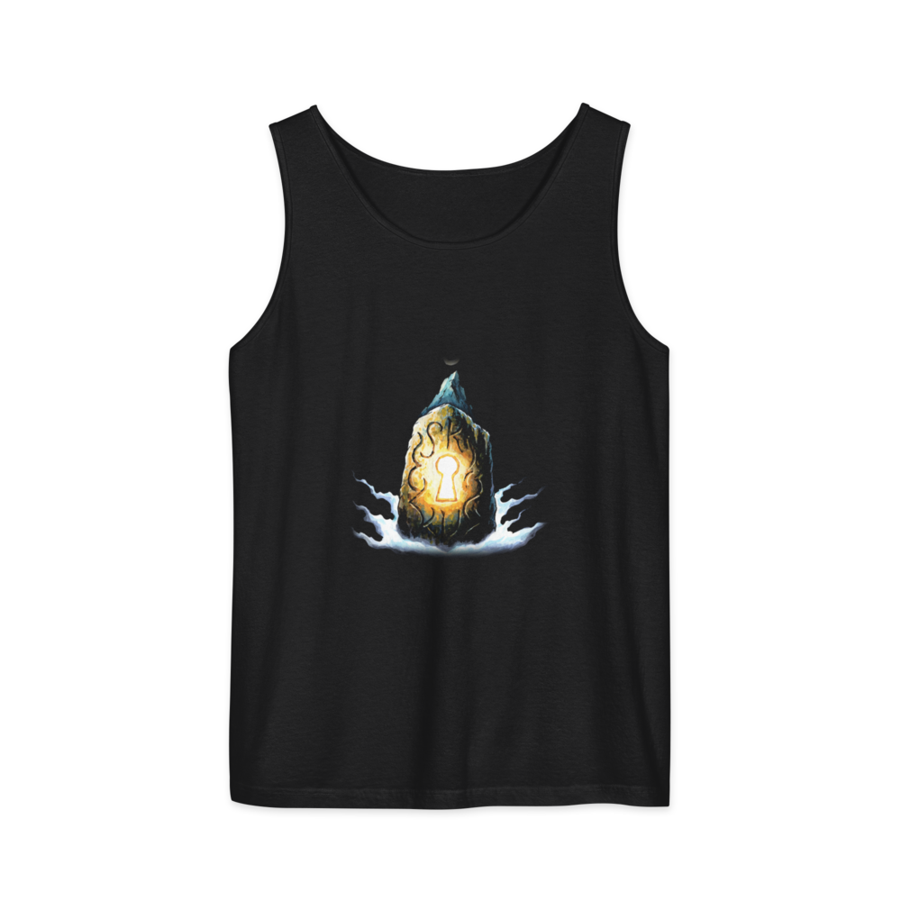 Moon Runes | Retro Fantasy - Tank Black