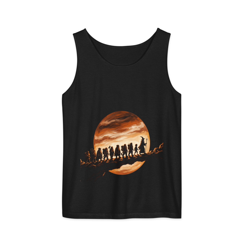 Thirteen and One | Retro Fantasy - Tank Black
