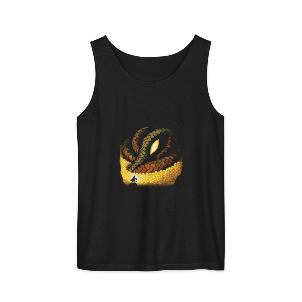 Where the Gold Sleeps | Retro Fantasy - Tank Black