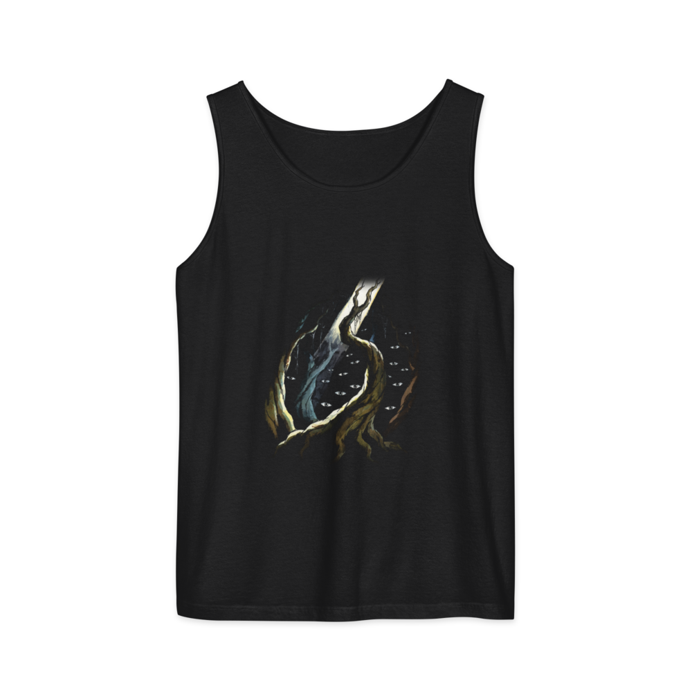 The Web Wood | Retro Fantasy - Tank Black