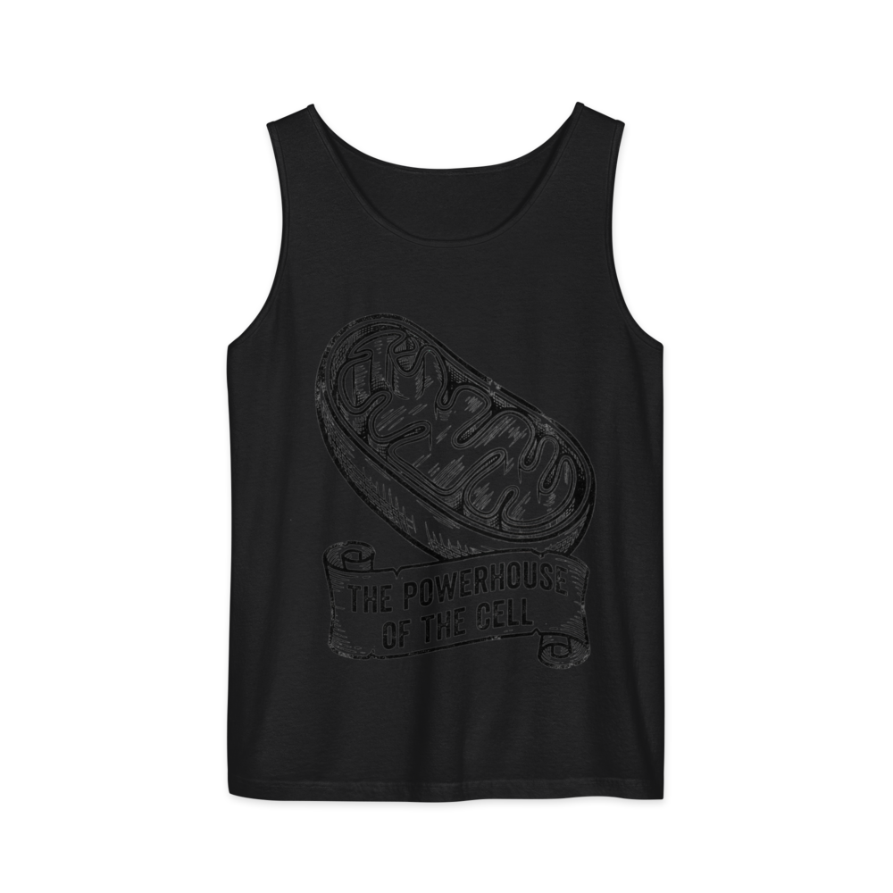 Mitochondria: The Powerhouse of the Cell | Vintage Science - Tank Black