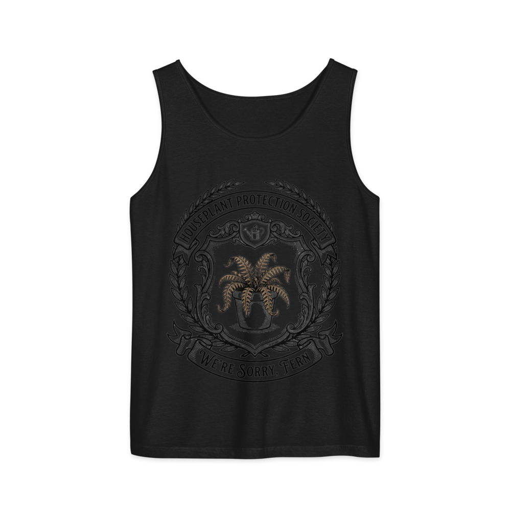 Houseplant Protection Society: We're Sorry, Fern | Crest - Tank Black