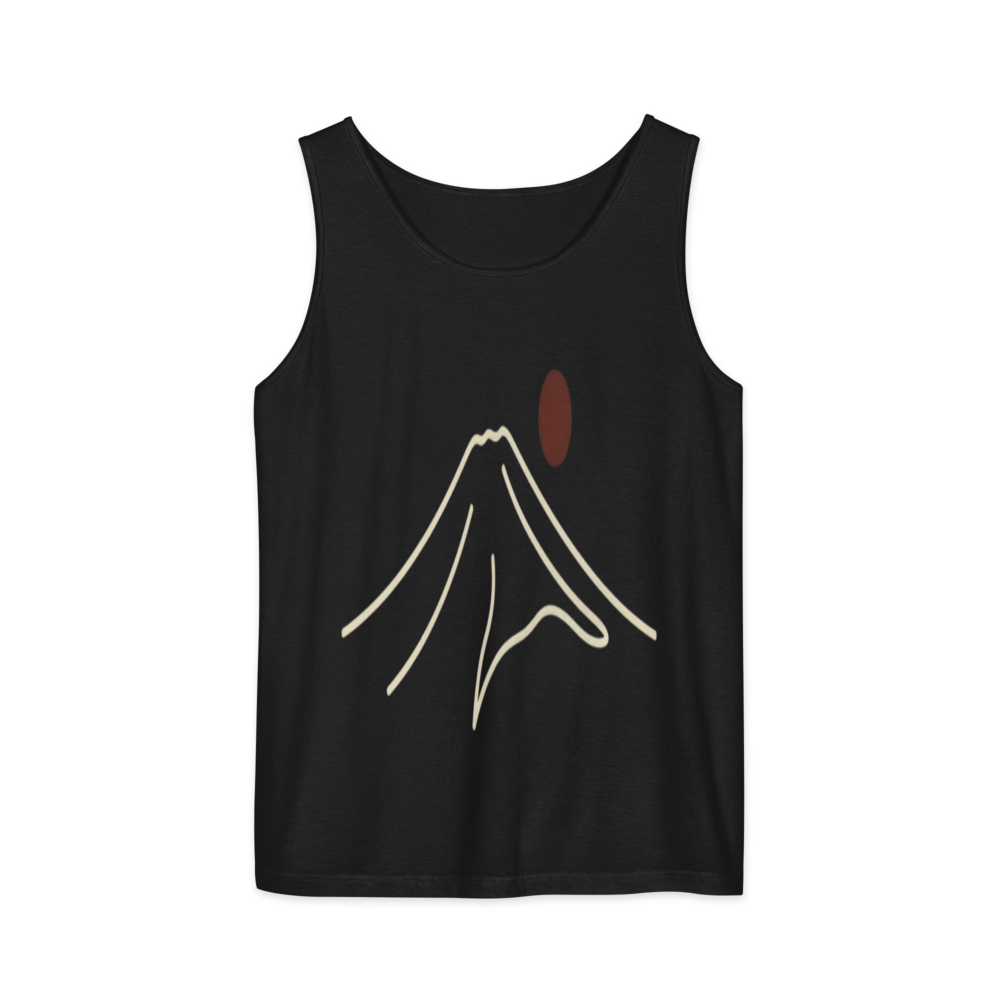 Fuji Minimal | Japanese Minimalist - Tank Black