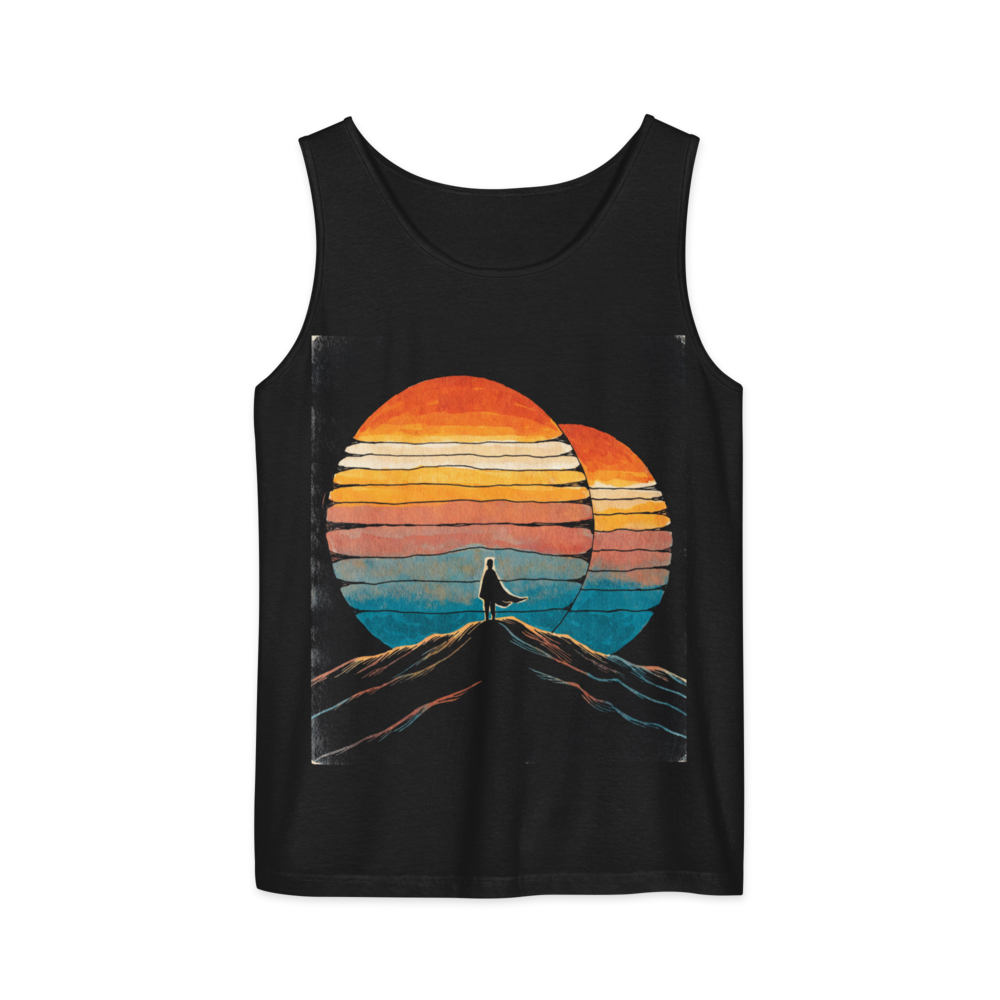 Twin Suns | Retro Space Opera - Tank Black