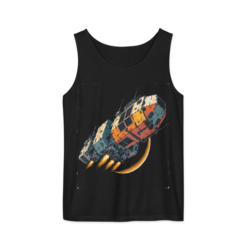 Fastest Junk in the Sector | Retro Space Opera - Tank Black